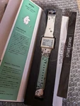 Moomin Limited Model Epson Smart Canvas Digital Wristwatch Rare Green SK2108. Fixed Price $288.80.