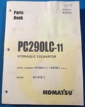 Komatsu PC290LC-11 Excavator Parts Manual Book Catalog S/n A27001-UP. Fixed Price $89.99.