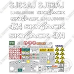 Fits Skyjack SJ63AJ Decal Kit Boom Lift Replacement Stickers - 3M Vinyl!. Fixed Price $254.95.