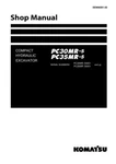 Komatsu PC30MR-5, PC35MR-5 Excavator Repair Service Manual Workshop Book. Fixed Price $59.00.