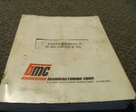 Broderson Bmc Model IC-80-2G Carrydeck Crane Parts Catalog Manual Xz. Fixed Price $130.35.