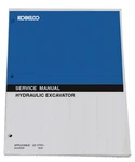 Kobelco SK80CS Excavator Service Manual Repair Technical Shop Book. Fixed Price $90.00.