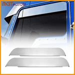 Pair For Kenworth W900 T600 T660 T800 Chop Top Door Trim 5" Drop Stainless Steel. Fixed Price $65.28.
