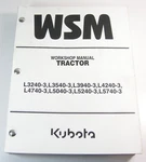 Kubota L3240-3 L3540-3 L3940-3 L5740-3 Tractor Service Shop Repair Manual. Fixed Price $104.29.