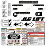 Fits Jlg E400AJP Narrow Decal Kit Electric Boom Lift - 3M Vinyl!. Fixed Price $224.95.