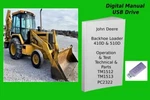 John Deere 410D 510D Backhoe Loader Service Test & Parts Manual Set See Desc.. Fixed Price $35.99.