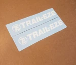 Trail-eze Trailer Decal Stickers 18-32" Gloss White Or Black Fast Usa. Fixed Price $42.17.