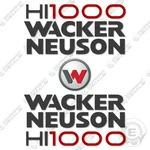 Fits Wacker Neuson HI1000 Decal Kit Flameless Heater - 7 Year Outdoor 3M Vinyl!. Fixed Price $149.95.