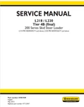 New Holland L218 L220 Skid Steer Loader Repair Service Manual 47851949 On Usb. Fixed Price $124.99.