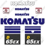 Fits Komatsu D65EX-17 Decal Kit Dozer Sticker Replacements (d 17). Fixed Price $154.95.