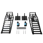 2 Pieces 5 Ton Black Heavy Duty Auto Car Truck Service Ramp Jack Hydraulic Lift. Fixed Price $152.22.