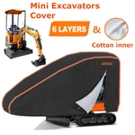 6 Layer & Cotton Mini Excavators Cover For Kubota U17 KX018-4 Bobcat E17/E19/E20. Fixed Price $59.85.