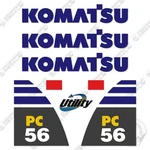 Fits Komatsu PC56-7 Decal Kit Mini Excavator Year Outdoor 3M Vinyl!. Fixed Price $134.95.