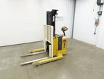 Yale MSW025 Walk Behind Pallet Lift Truck 2500LBS 24V Straddle Stacker 284H 2015. Fixed Price $7499.99.