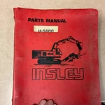Insley H-560C Parts Manual Catalog Book List Hydraulic Excavator Guide Binder. Fixed Price $59.99.
