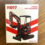 Yanmar Mini Hydraulic Excavator VIO17 Scale 1/34 Figure With Box New. Fixed Price $51.94.