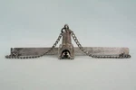 Vintage Sterling Howard Hughes Tool Co Oil Rig Rotary Drill Bit Tie Bar Clip. Fixed Price $140.00.
