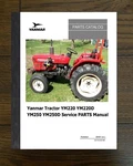Tractor Service Parts Manual Fits Yanmar YM220D YM250D. Fixed Price $23.00.