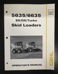Gehl 5635/6635 Sx/dx/turbo Skid Loaders Operators Manual Form No. 907283. Fixed Price $80.00.