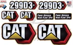 Fits Cat 299D3 Xe High Flow Skid Steer Decal Kit 3M Vinyl Free Shipping. Fixed Price $185.95.