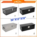 30"X13"X10" Inch Bk/sr Aluminum Truck Tool Box Trailer Pickup Flatbed W/lock. Fixed Price $72.64.