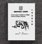7106Q & 7108Q Service Repair + Parts Manual Fits Ford Loader. Fixed Price $38.00.