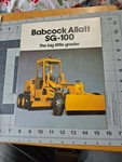 Vintage Babcock Allatt SG-100 The Big Little Grader Brochure. Fixed Price $13.75.