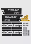 Kit Adesivos Spts Compat Vel Dynapac CP2700 Atlas Copco. Fixed Price $35.75.