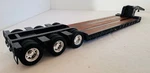 1:50 King Tri-axle Lowboy Trailer By Norscot. Fixed Price $99.99.