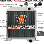 3-ROW Radiator Fit Case Ih 1840 1845C Skid Steer Loader Diesel #1347609C1. Fixed Price $259.00.