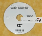 SEBU6753 Cat Challenger 35 45 55 Ag Tractor Operation Maintenance Manual Cd. 1DR. Fixed Price $57.99.