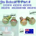 X Flange Head Bolts Fits Bobcat 31C816 43C816 45C816 35C816 45C000816B 49C816. Fixed Price $24.56.