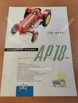 Porsche Diesel Ap 18 Brochure Tractor M2. Fixed Price $53.63.