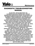 Yale GLC60VX GDC60VX GLC70VX GDC70VX Forklift Diagnostic Service Manual C879. Fixed Price $120.25.