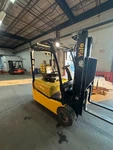 Yale 4000 Capacity Three Wheel Electric Rider Forklift ERP040VTN36TE082. Fixed Price $7000.00.