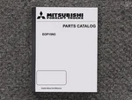 Mitsubishi Forklift EOP15N3 Parts Catalog Manual. Fixed Price $106.23.
