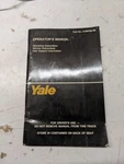 Yale Fork Lift Truck Operators Manual Erp 030 035 040 Tce Electric. Fixed Price $155.93.