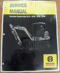 New Holland EC15, EC25, EC35, EC45 Excavator Service Manual Repair Shop Book. Fixed Price $72.00.
