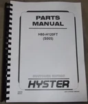 Hyster H80FT H90FT H100FT H110FT H120FT Forklift Parts Book Catalog Manual S005. Fixed Price $99.99.