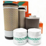 New Complete Filter Service Kit For Kubota KX040-4 Mini Excavator. Fixed Price $132.00.