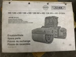 Hamm Hd 130 Hv 0120V Spare Parts Manual Book. Fixed Price $52.50.