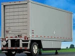 1/64 Dcp Silver 28' Wabash Dry Van Pup Trailer W/ Skirts. Fixed Price $34.99.