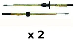 2 Pack 10 Ft Cables Fits Johnson, Evinrude, Omc Using Pre 1979 Controls. Fixed Price $146.34.