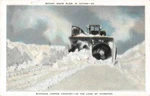 Michigan Winter Scene Rotary Snow Plow Vintage Postcard AA34977. Fixed Price $12.75.