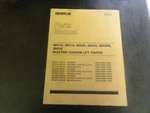 Caterpillar 2EC15 2EC18 2EC20 2EC25 2EC30 Electric Lift Trucks Parts Manual. Fixed Price $65.00.