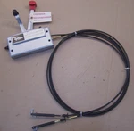 Rebuilt Johnson Ship-master Omc Two Handle Lever Control Box W/ 13' Cables #23. Fixed Price $199.50.