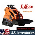 Upgraded 2026 Mini Skid Steer Track Loader Hydraulic Crawler Usa Stock New. Fixed Price $3498.80.