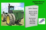John Deere 8570 8770 8870 8970 Tractor Tests & Technical Manual Set See Desc.. Fixed Price $35.99.