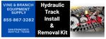 Hydraulic Track Install & Removal Kit / Asv Terex RT65 R190 R160 VT70. Fixed Price $410.00.