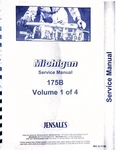 Michigan 175B Wheel Loader Service Repair Manual. Fixed Price $134.99.